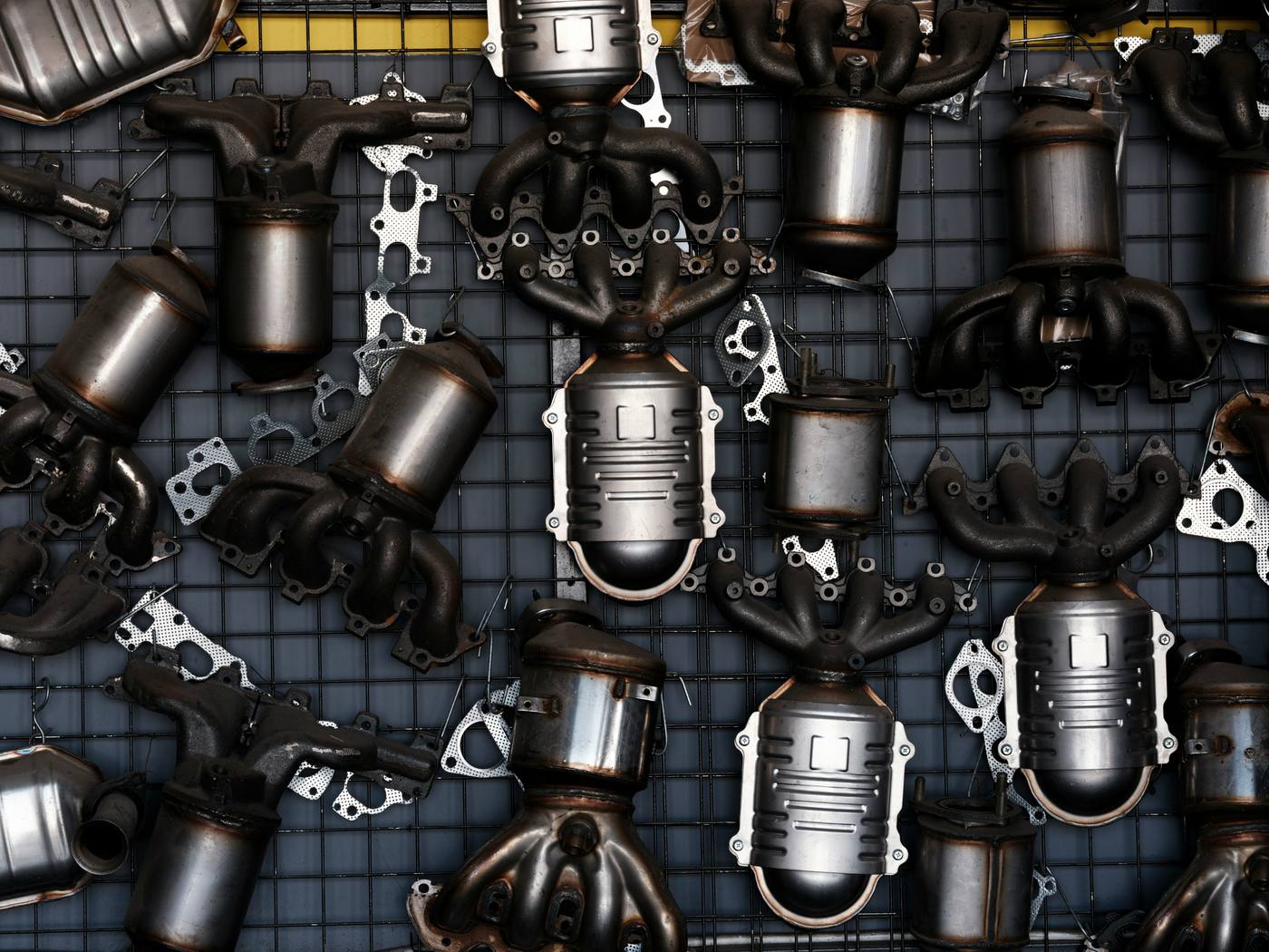 Exhaust and emission parts